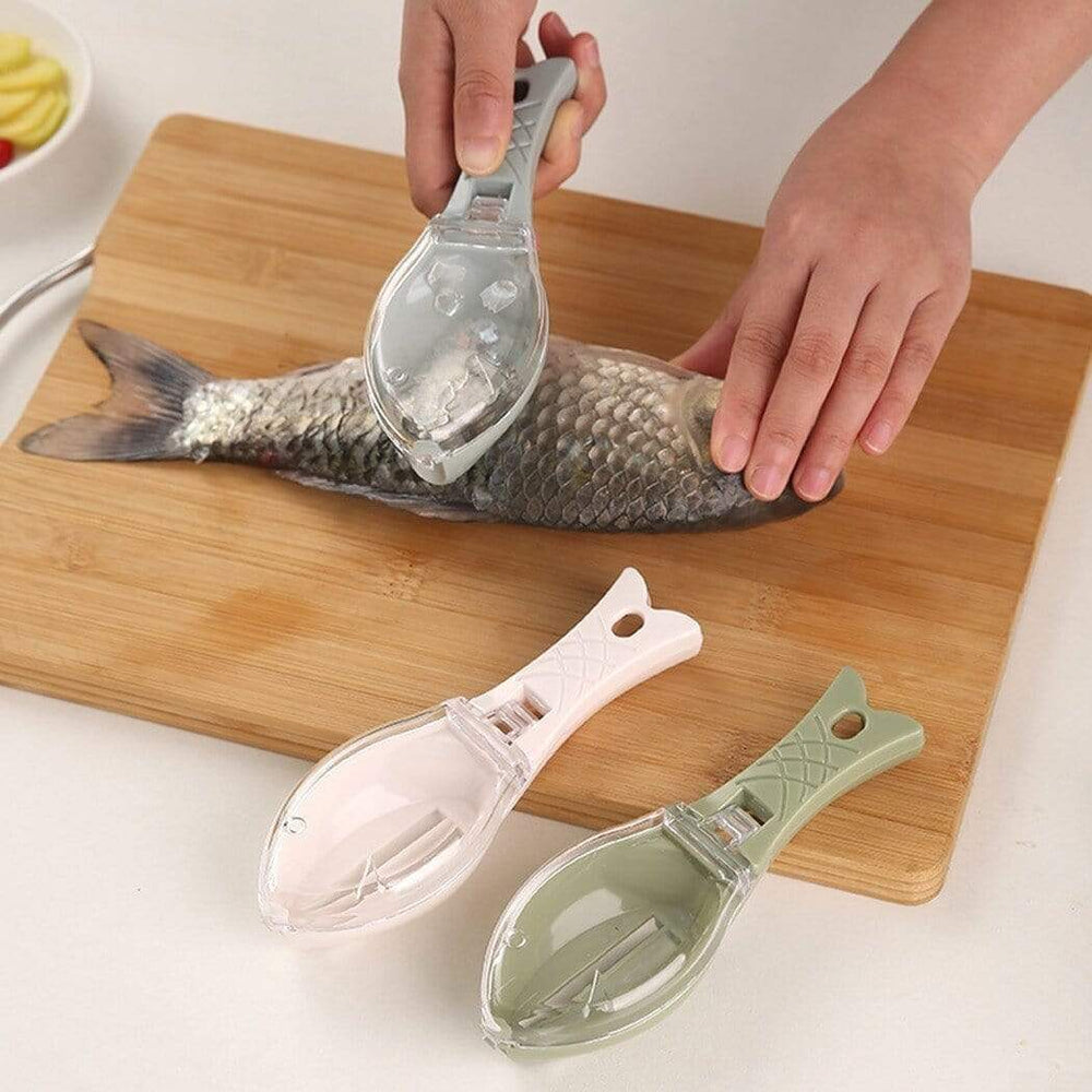 ScalePro™ Fish Scaler with Non-Slip BPA-Free Handle