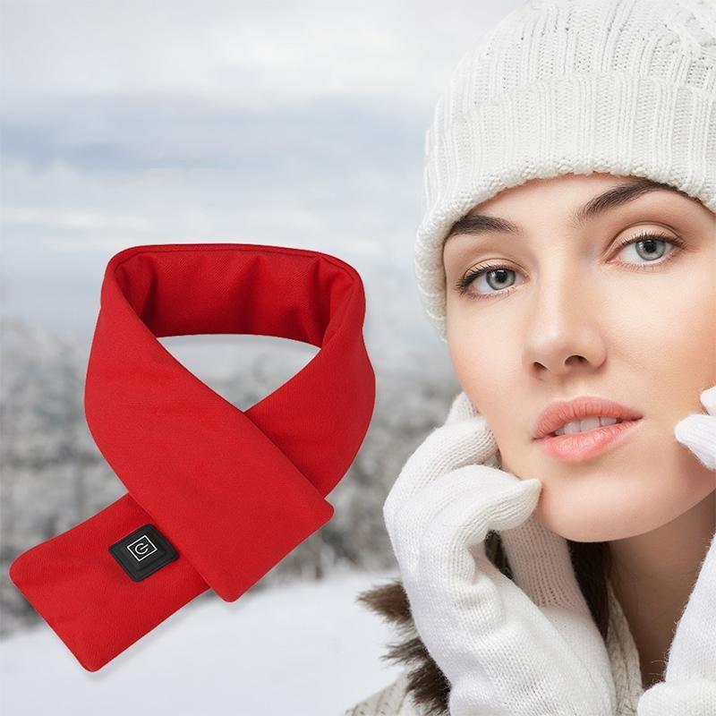 Cozy Electric Heated Scarf for Winter Warmth