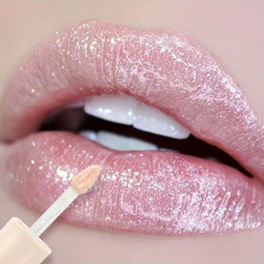 Sheer Shimmer Lip Gloss for Radiant Glow