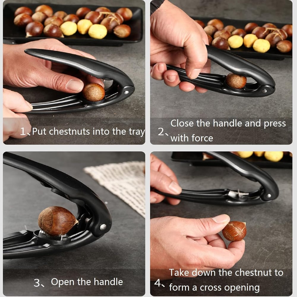 Ergonomic Chestnut Peeler for Effortless and Safe Use