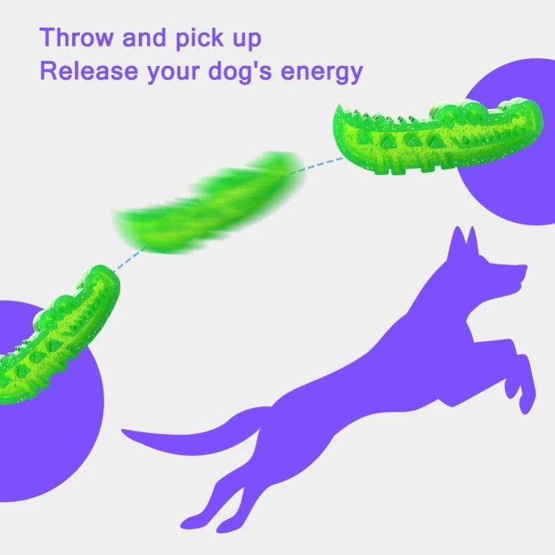 SnackSaver™ - Interactive Crocodile Dog Toy