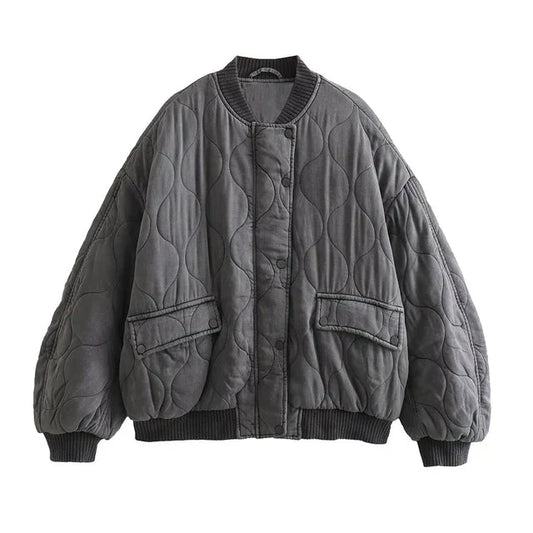 Modern Quilted Winter Jacket for Women