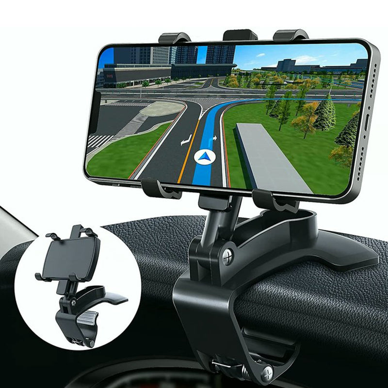 DriveEase™ - Multifunctional Car Dashboard Phone Mount Holder