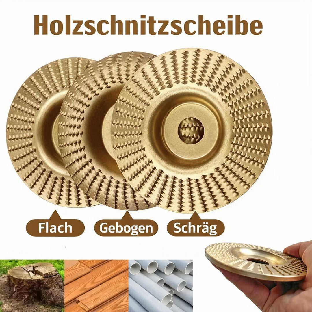WoodMaster™ - Precision Wood Carving Disc
