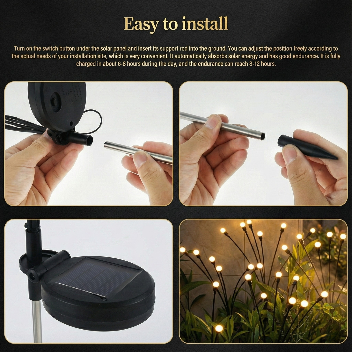 GlowNest - Transform Your Garden Into Magical Nights Effortlessly