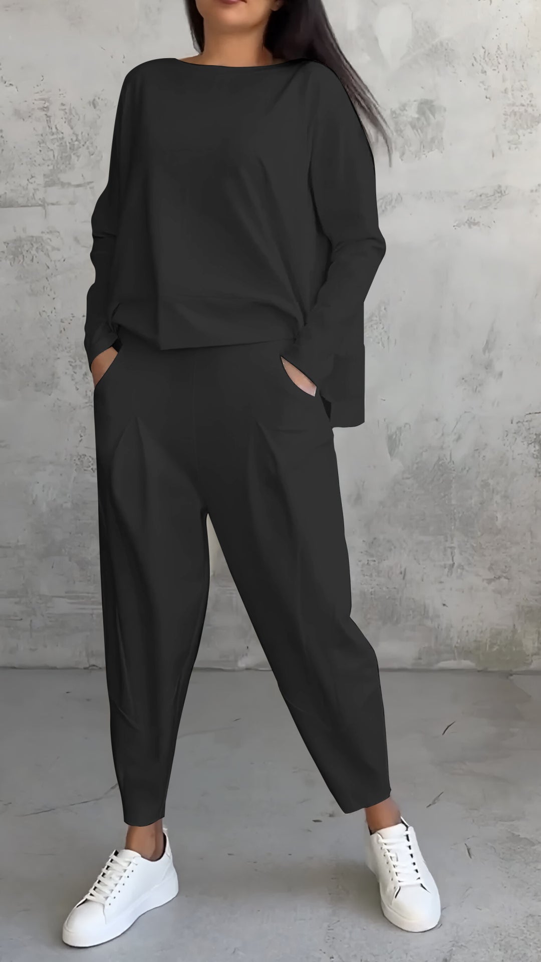 Cozy Knit Two-Piece Lounge Set