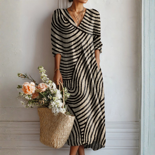 VintageCharm - Elegant Retro Dress