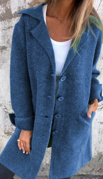 Casual Chic Lapel Cardigan with Pockets