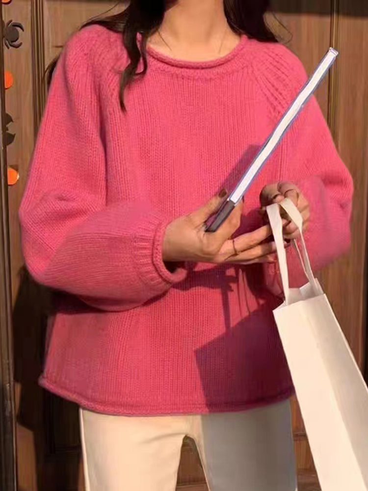 Adrianne CozyFit Loose Long Sleeve Sweater