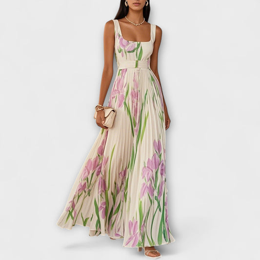 Flowy Chiffon Maxi Dress