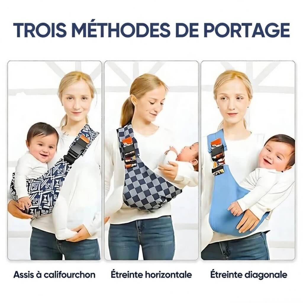 CuddleFlex - Effortless Hands-Free Baby Carrying Comfort & Security