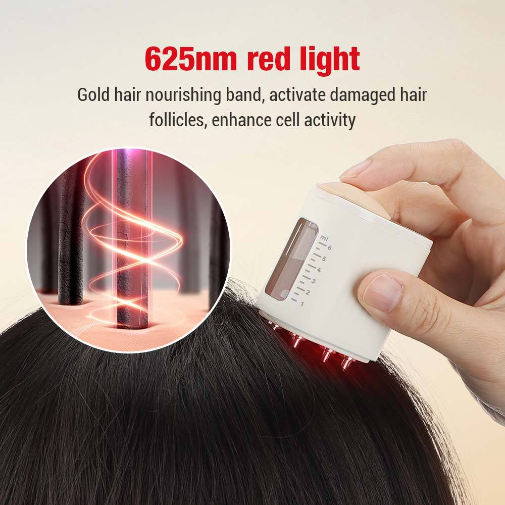 Electric Scalp Massager with Hair Growth Therapy and Vibration