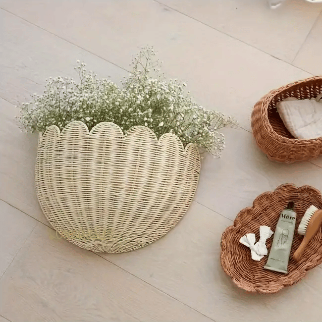 Cozy Earthy Woven Wall Hanging Decor