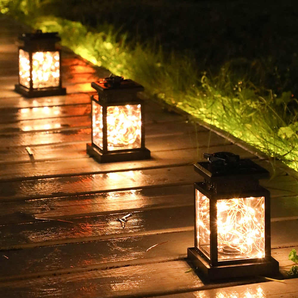 LumiGlow™ Classic Outdoor Solar Lantern