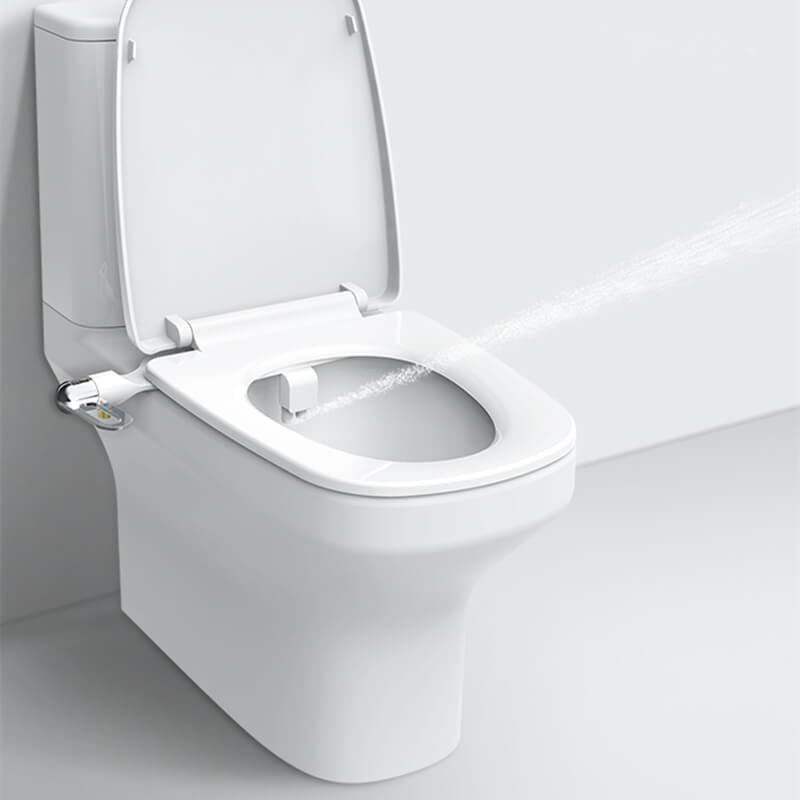 AquaFlow™ - Smart Toilet Flusher with Temperature Control