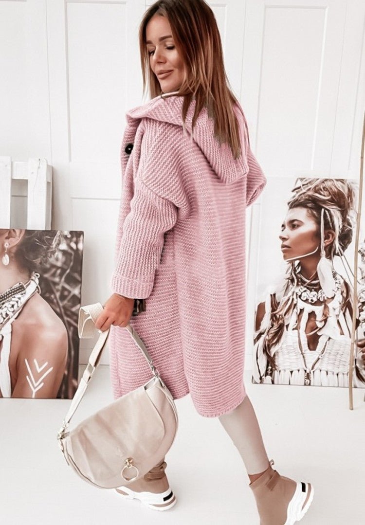 Cozy Chunky Knit Cardigan Sweater
