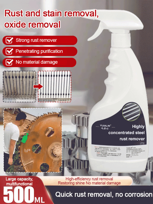 RustErase™ - Concentrated Rust Remover for Steel & Iron