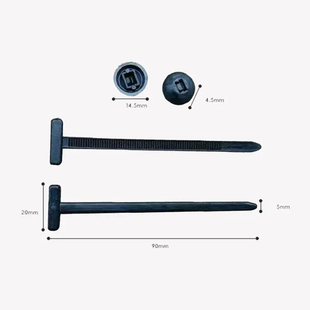 LockStrap™ - Durable Self-Locking Cable Ties for Secure Organization