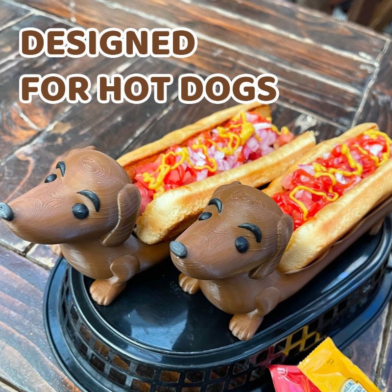 Cute Dachshund Dog Decorative Serving Tray