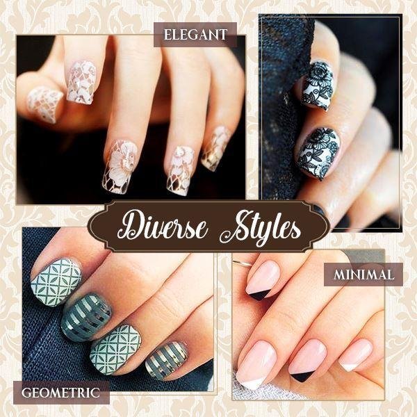 DreamyDip™ - Creative Nail Art Gel Stamp Set