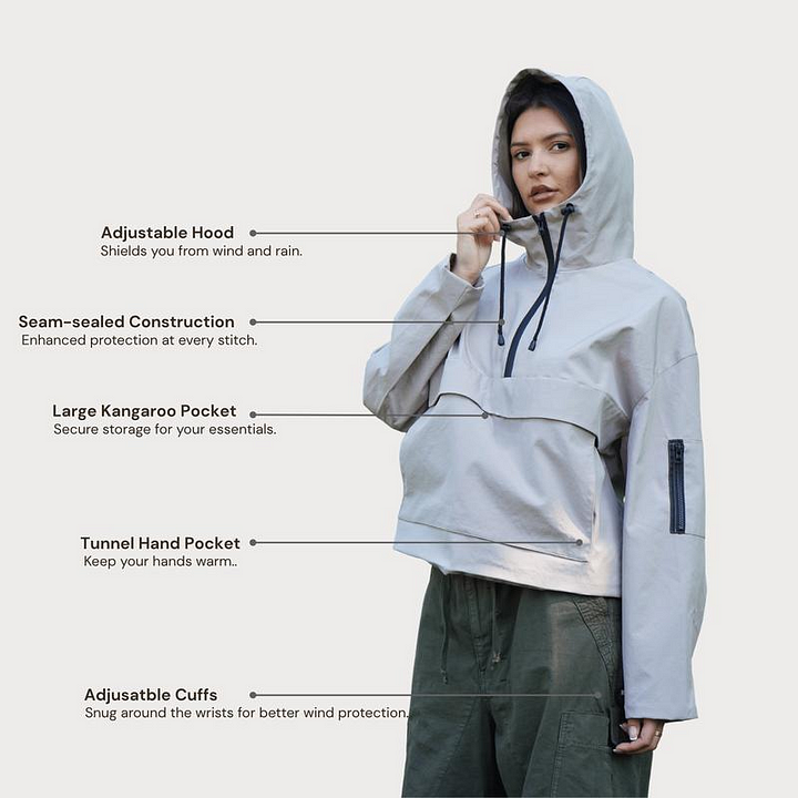 Women's 3-in-1 Waterproof Jacket for Outdoor Adventures
