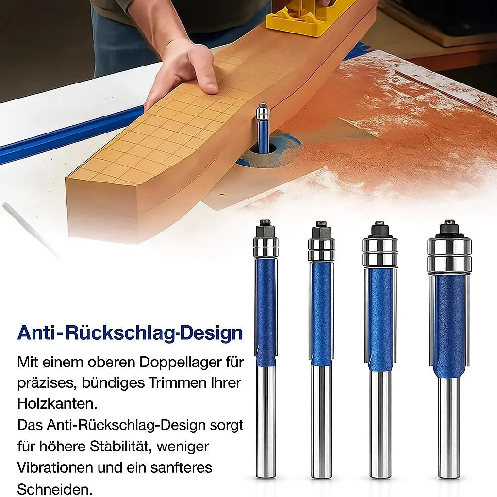 EdgeMaster™ - 4-Piece Deburring & Polishing Tool Set