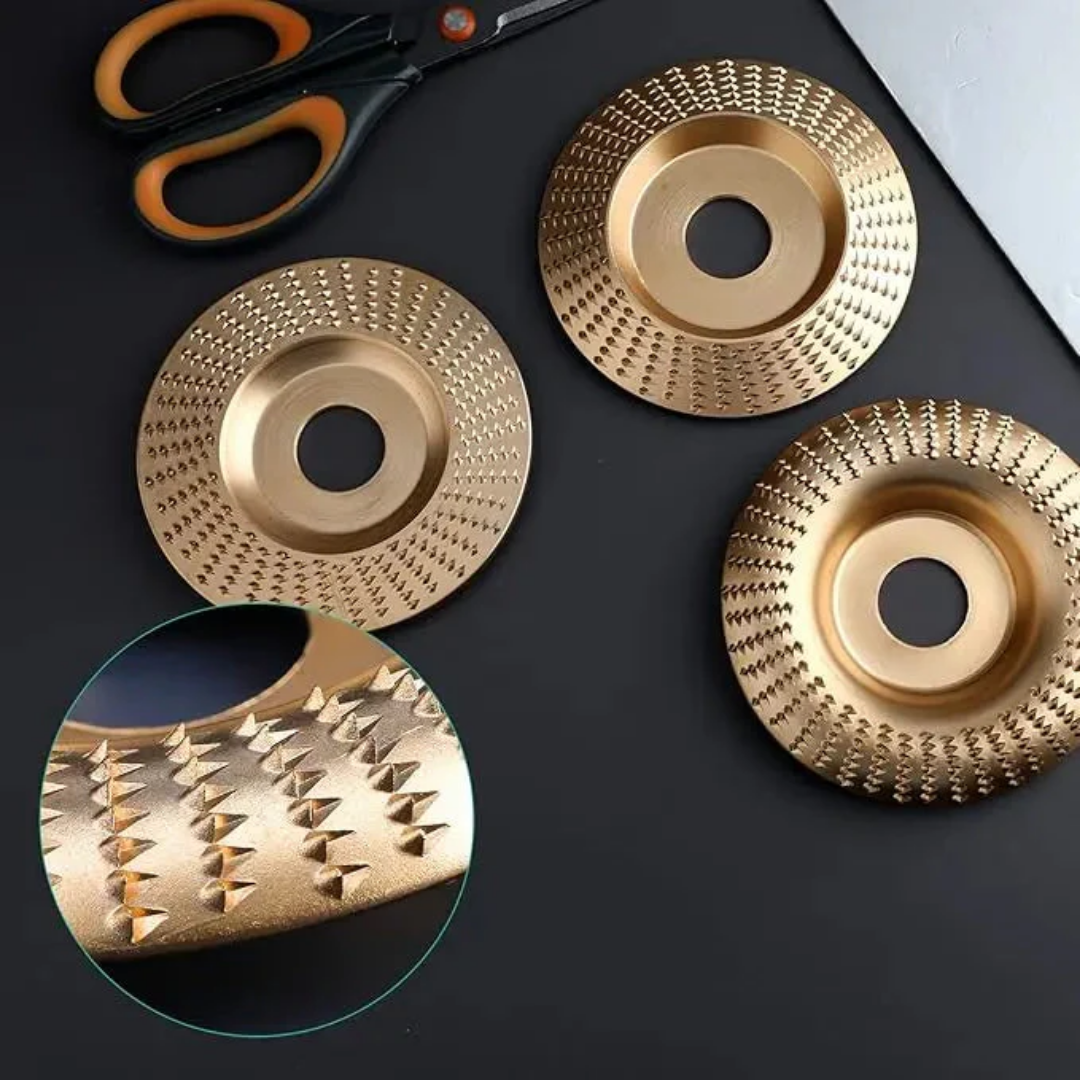 WoodMaster™ - Precision Wood Carving Disc