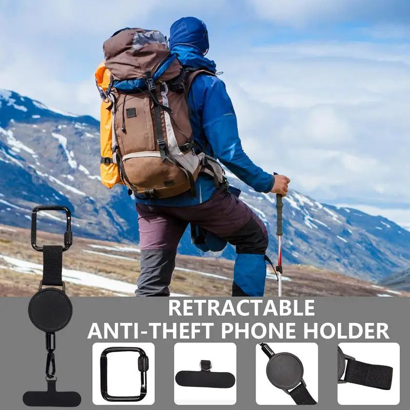GlacierGrip™ - Extendable Anti-Theft Phone Holder