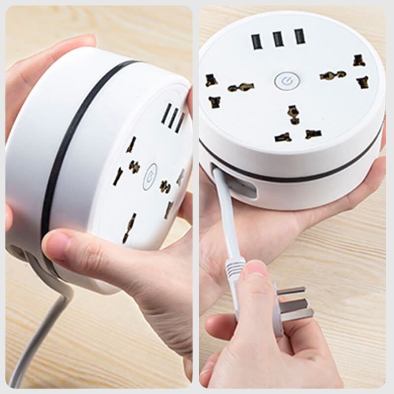 PowerFlow™ - Universal Surge Protector Power Strip