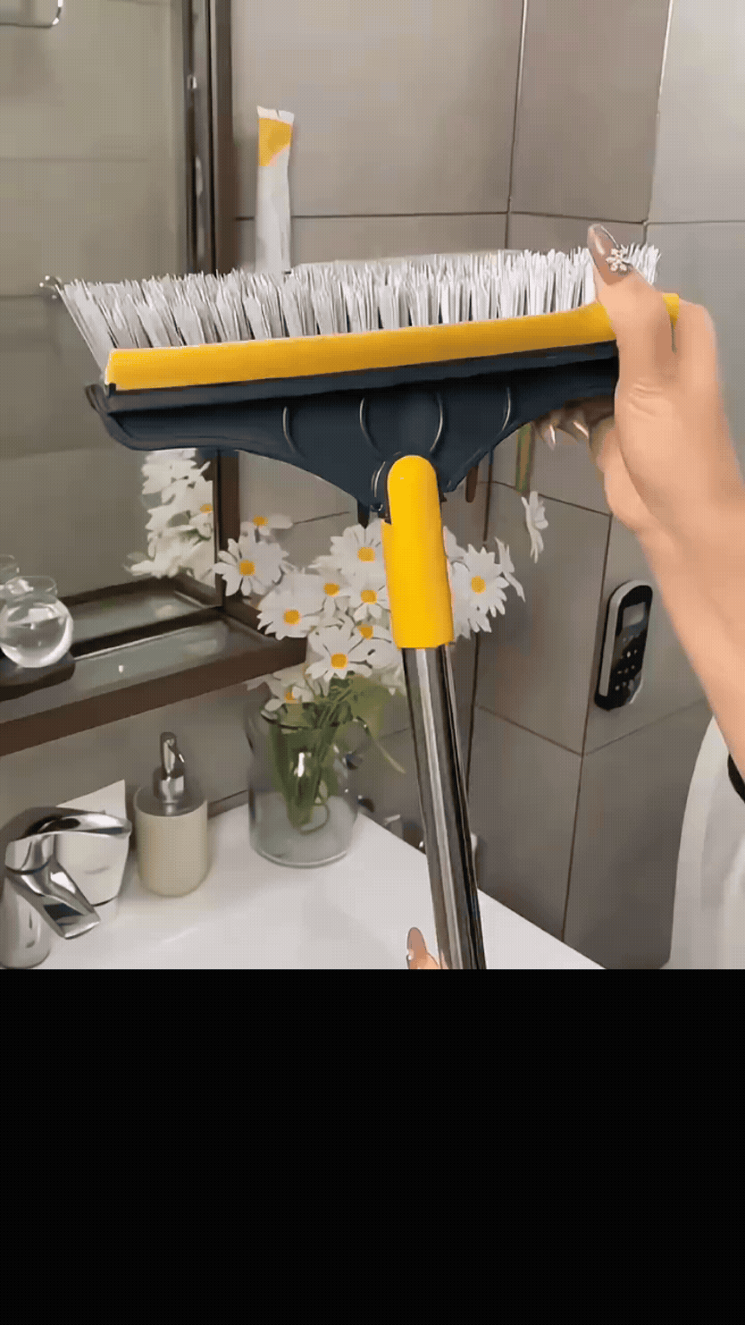 CleanSweep™ - 2-in-1 Floor Brush for Corners & Joints