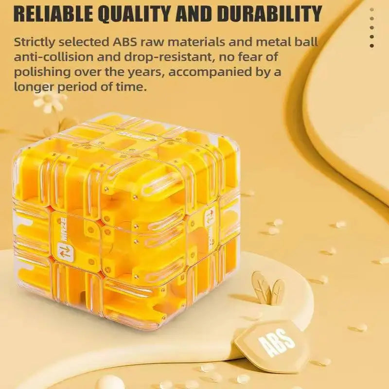 MazeMaster™ - 3D Puzzle Cube Brain Teaser