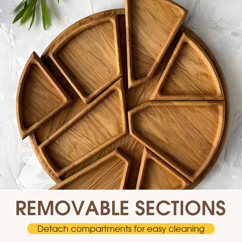 SnackEase™ - Detachable Divided Serving Tray for Snacks
