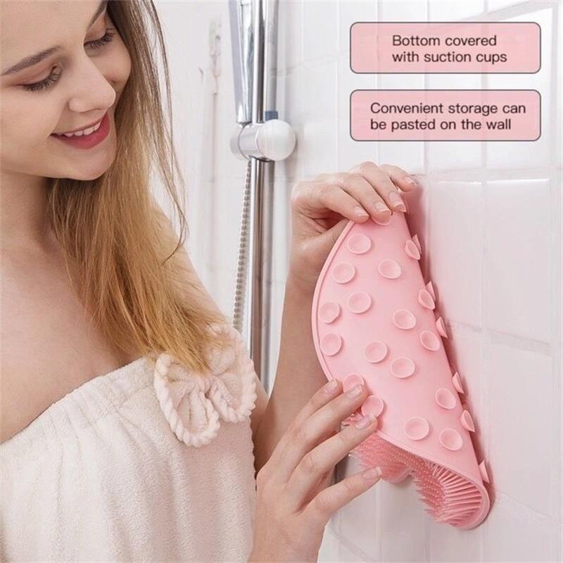 Exfoliating Shower Foot and Back Massage Scrubber Pad