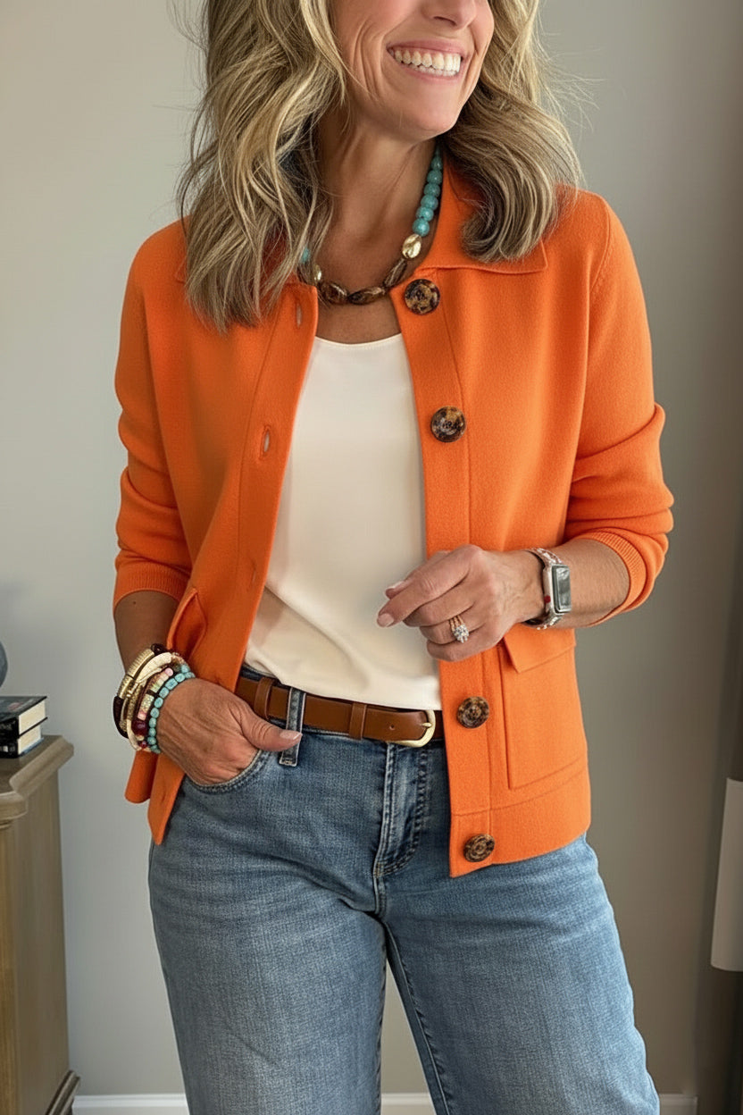 Casual Lapel Pocket Jacket