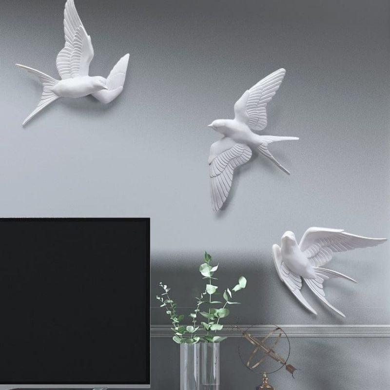 Textured Birds Eye Wall Art Decor