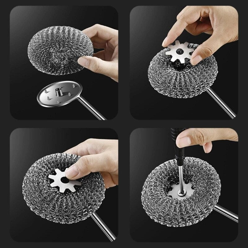 CastleRock™ - Easy Burnt Food & Grease Remover Brush
