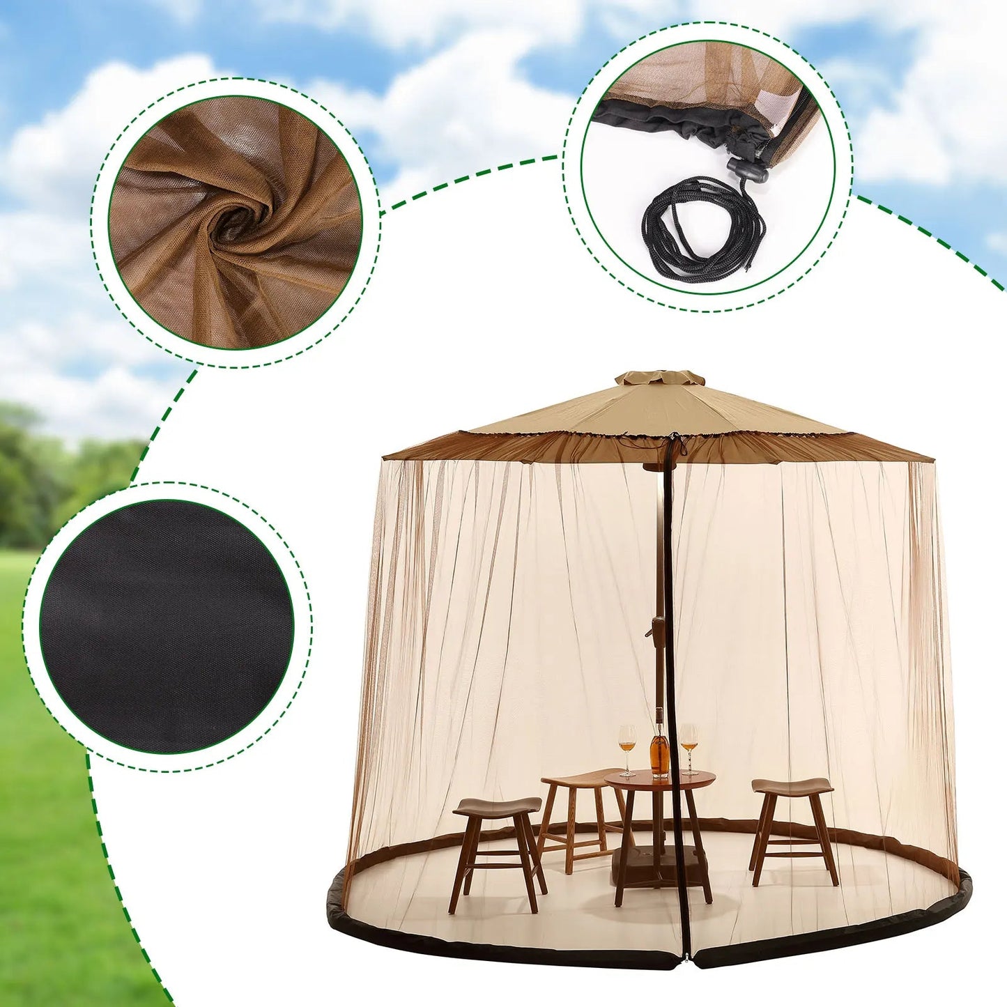 Invisible Mosquito Repellent Bracelet for Outdoor Summer Evenings