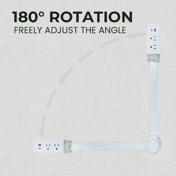 PowerNest™ - Magnetic Power Strip for Flexible Charging