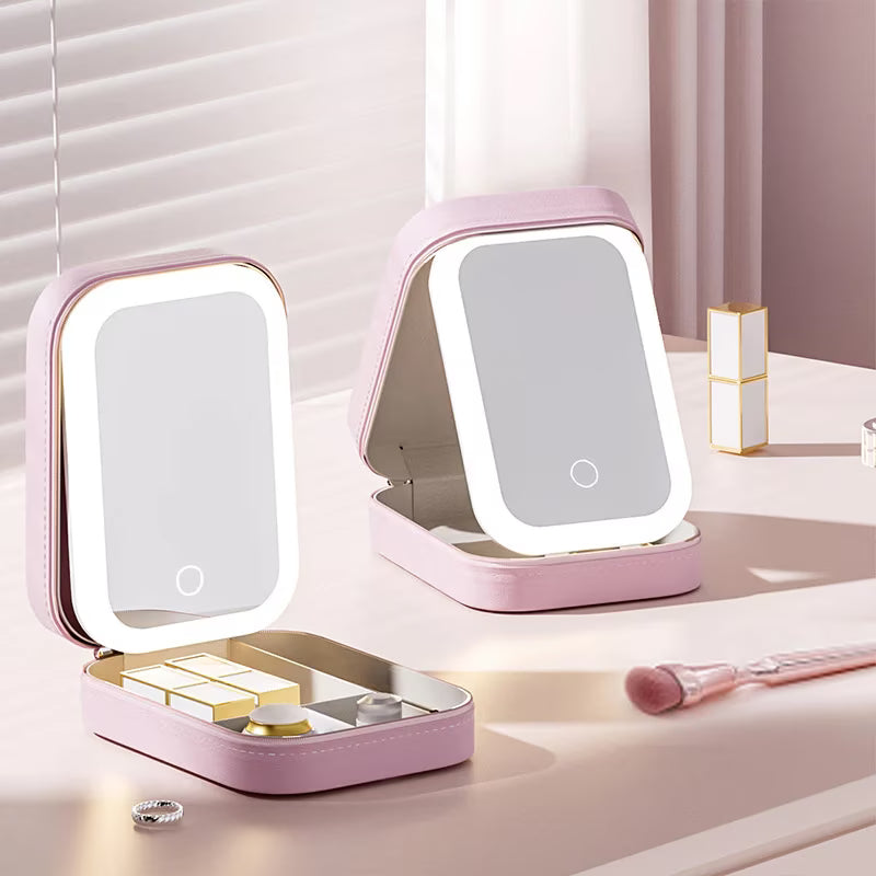 BelleBox™ Illuminated Makeup Case for Glam On-the-Go