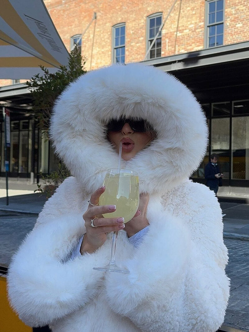 Oversized Hooded Winter Jacket for Women