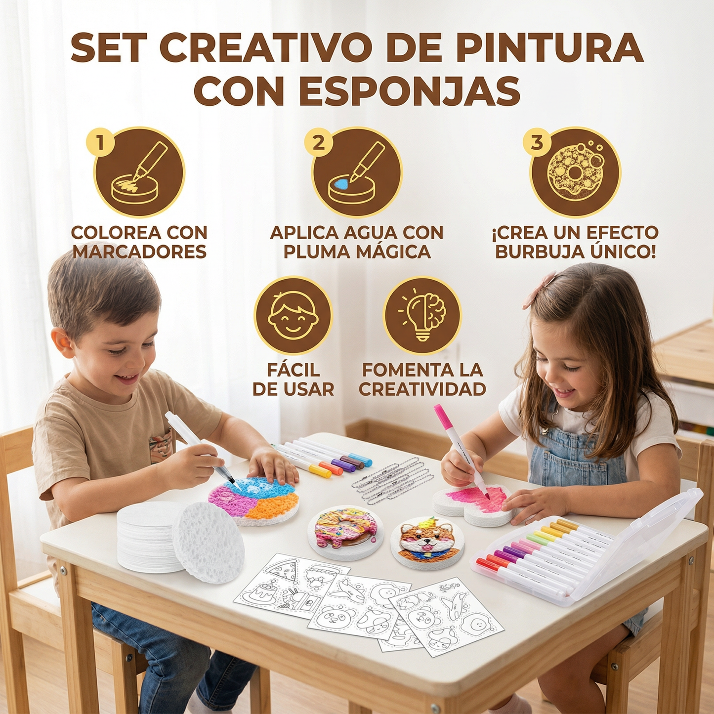 BubbleCraft - Ignite Kids' Creativity with Magical Bubble Art