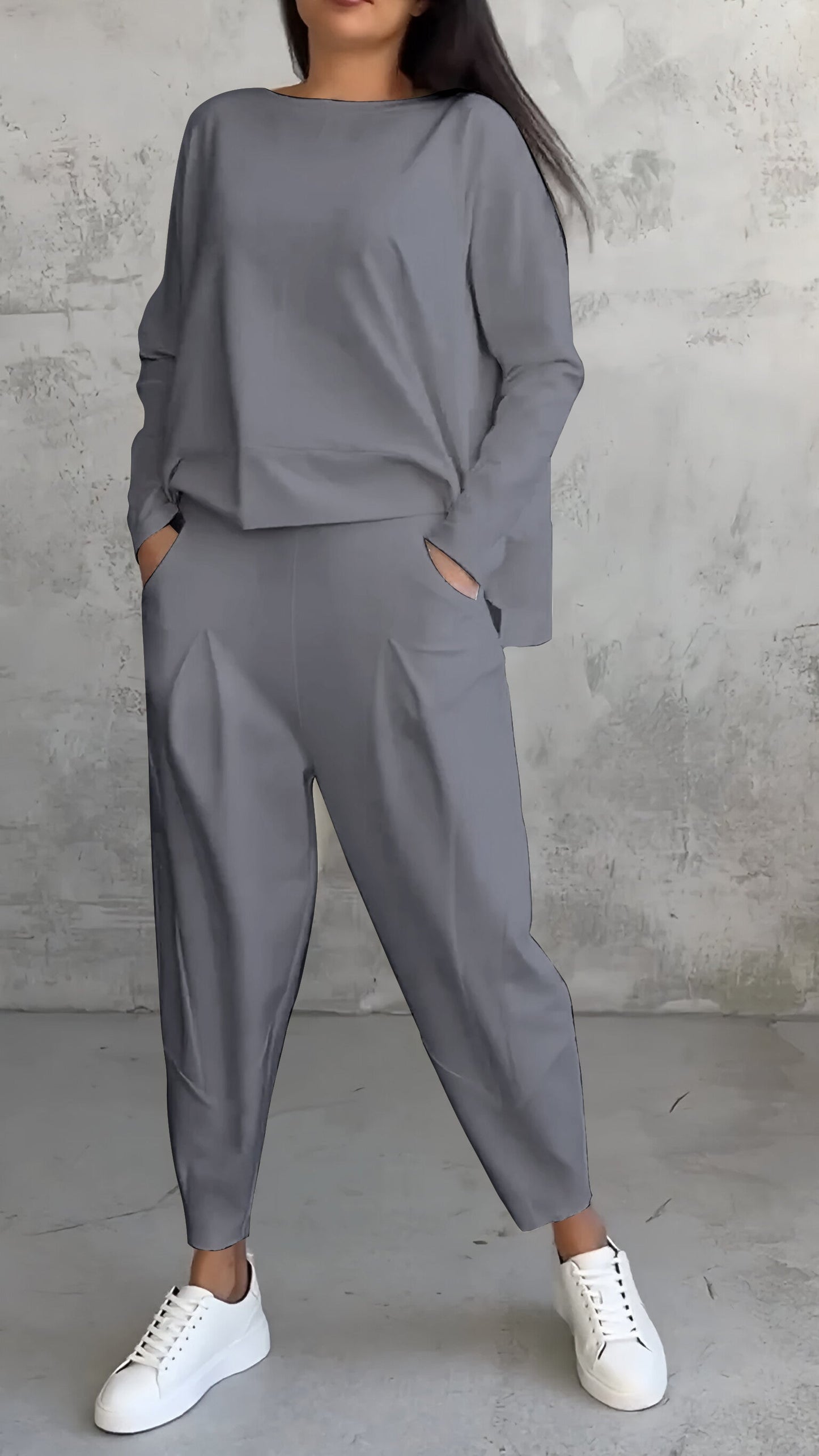Cozy Knit Two-Piece Lounge Set