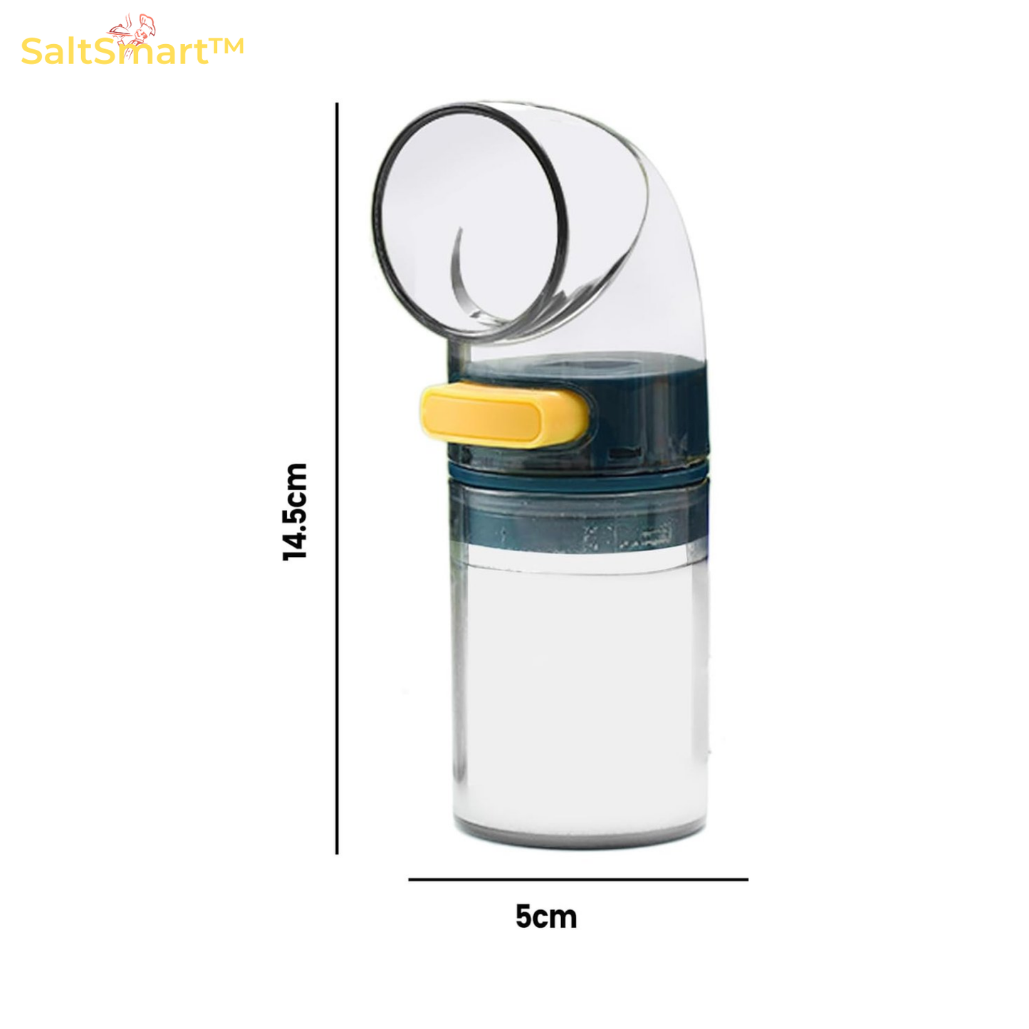 SaltSmart™ - Precision Salt & Pepper Shaker Set
