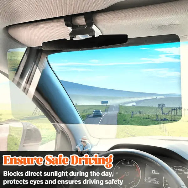 Glare-Free Riding Visor for Sun and Winter Protection