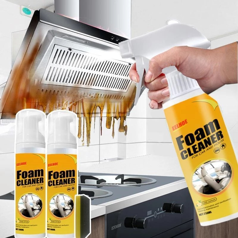 Deep Clean Foam Cleaner for Home and Car Surfaces