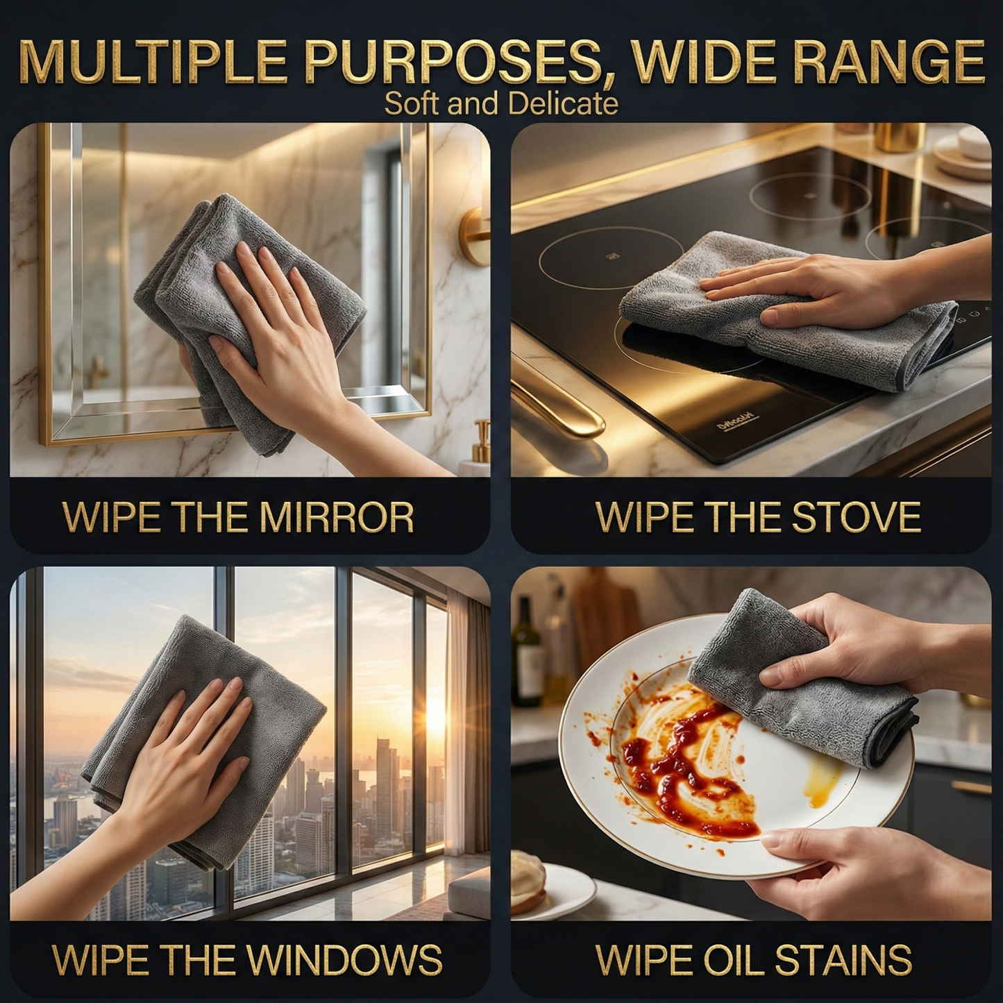 ClearSwipe - Instantly Achieve Streak-Free Crystal-Clear Glass Every Time