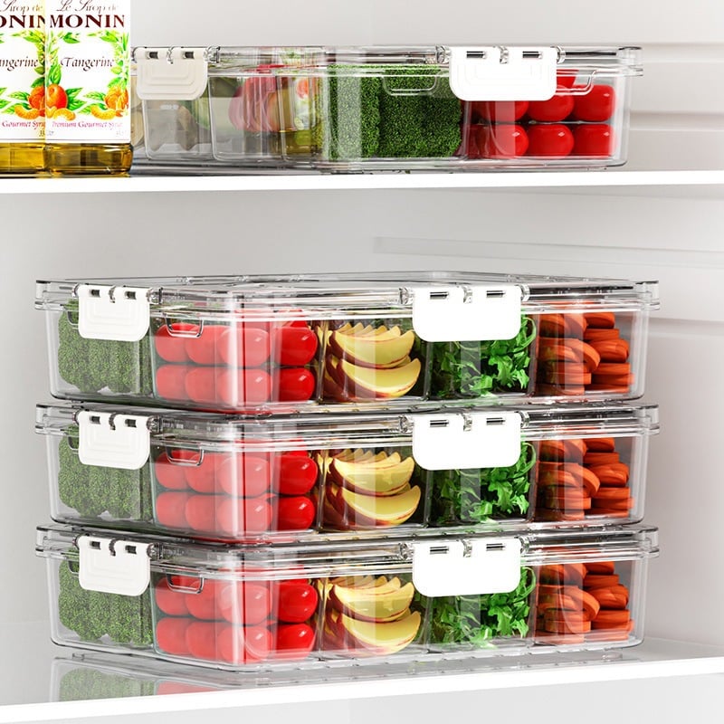 SnackEase™ - Portable Snack Box with Secure Lid