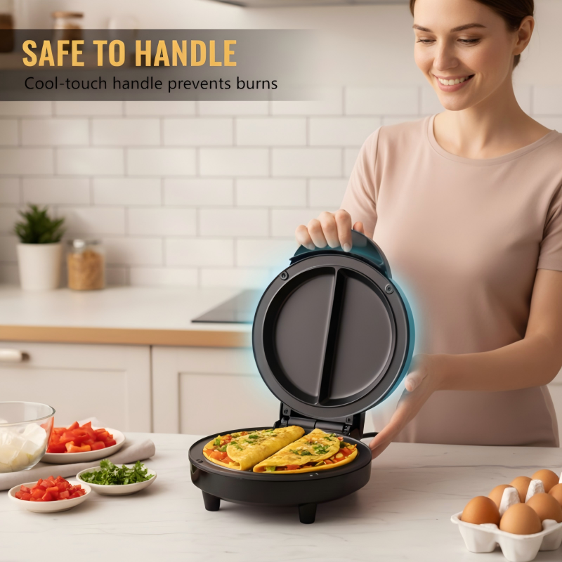 DualCook™ - Double-Sided Electric Breakfast Maker