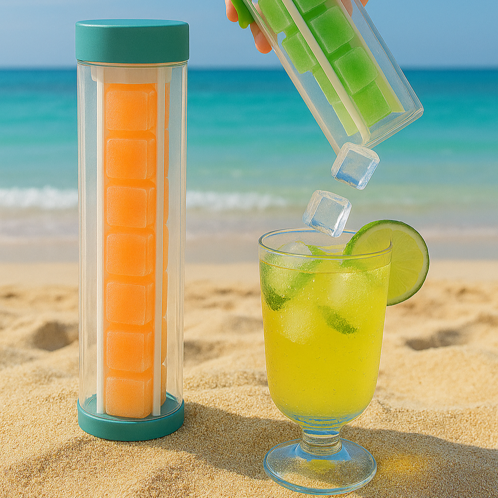 SipChill™ - Drink Holder & Hand Sanitizer Clip