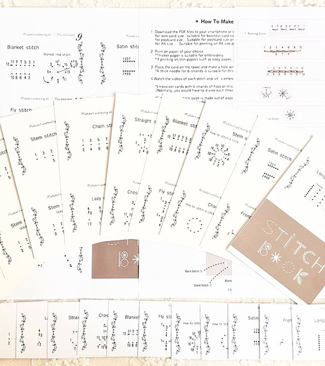 StitchBook™ - Mini Creative Sewing Journal